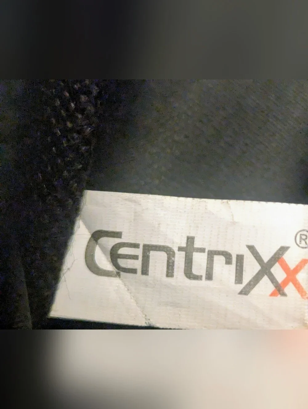 Vintage CENTRIXX Classic Black Canvas Messenger Shoulder Bag 16